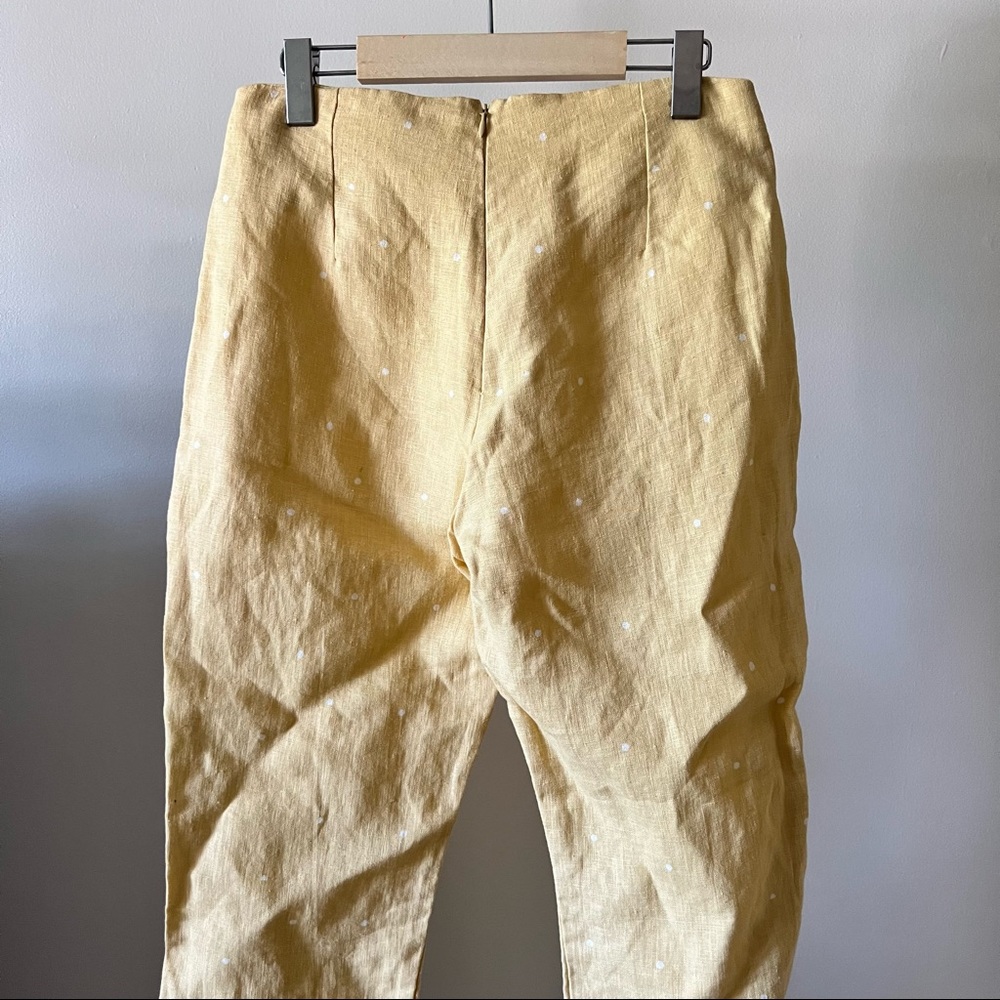 Zulu & Zephyr Linen Polka Dot Pants Size Small - Picture 9 of 15